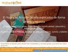 Tablet Screenshot of hijodevecino.net
